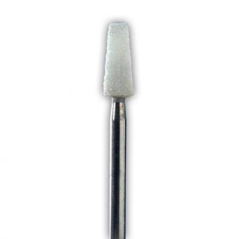 Pointed abrasive tip, white 